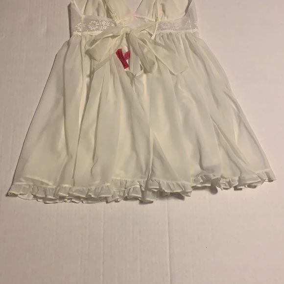 Betsey Johnson Cream Neglige - Women’s Size Small - Picture 7 of 9